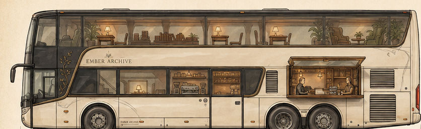 Concept rendering of the Mobile Ember Archive bus